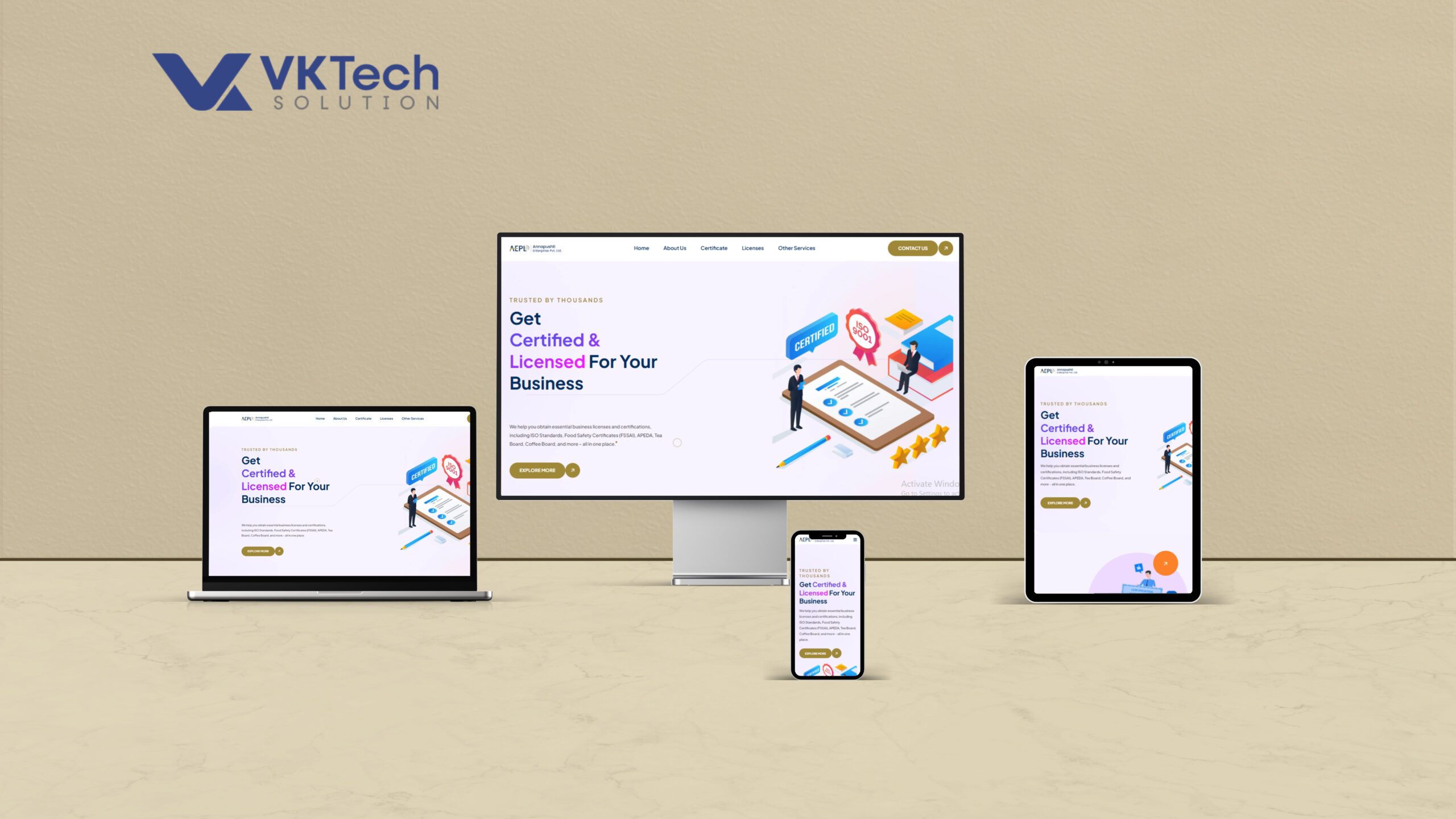 Minimalist Neutral Multi Device Computer Mockup Website Launch Instagram Post (1)