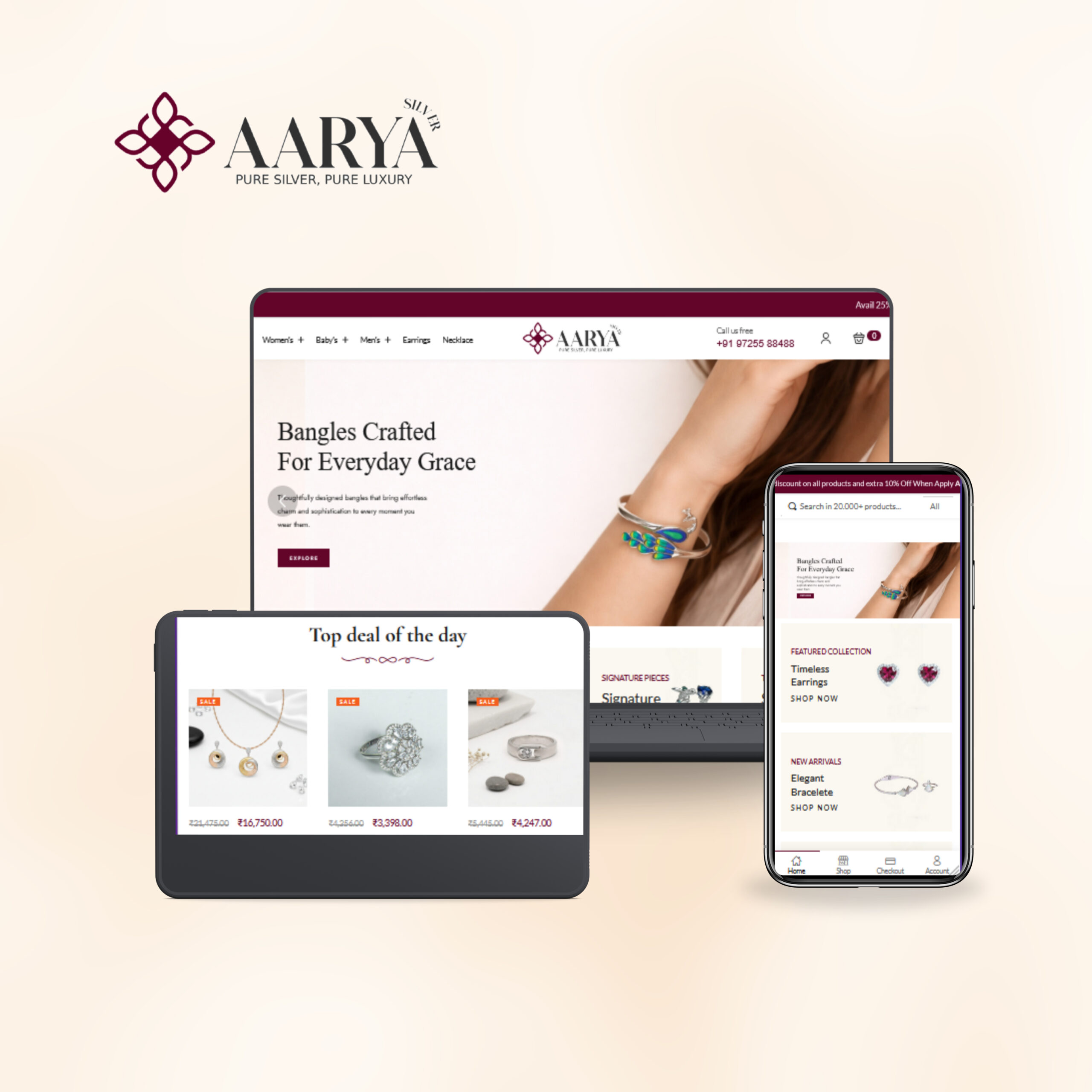 AARYA & PUSHTI JEWELLERS - VK Tech Solution